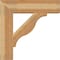 Ekena Millwork Funston Block Rough Sawn Bracket, Western Red Cedar, 6"W x 28"D x 28"H BKT06X28X28FST05RWR - alternate 2